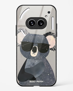 Over Koalified [BREATHE] Glass Case Phone Cover (Nothing)