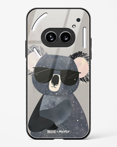 Over Koalified [BREATHE] Glass Case Phone Cover (Nothing)