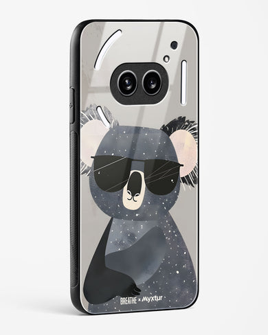 Over Koalified [BREATHE] Glass Case Phone Cover (Nothing)