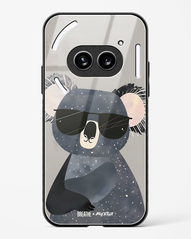 Over Koalified [BREATHE] Glass Case Phone Cover (Nothing)