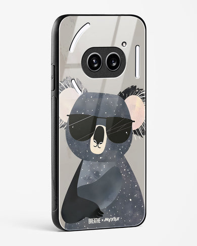 Over Koalified [BREATHE] Glass Case Phone Cover (Nothing)