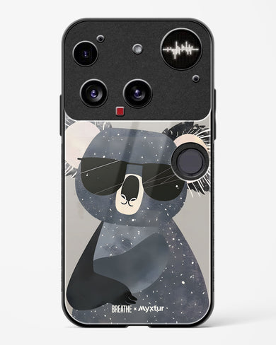 Over Koalified [BREATHE] Glass Case Phone Cover (Nothing)