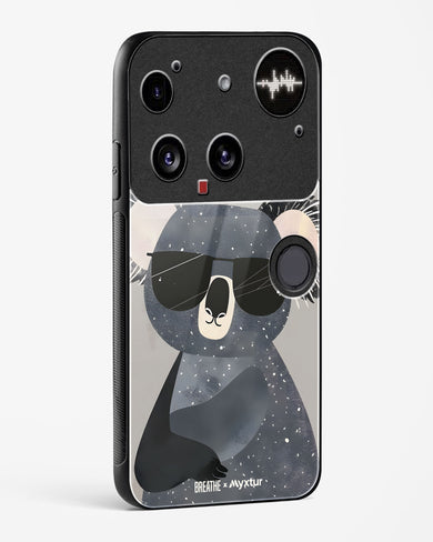 Over Koalified [BREATHE] Glass Case Phone Cover (Nothing)