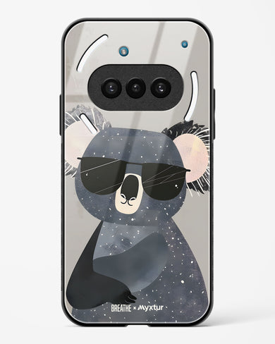 Over Koalified [BREATHE] Glass Case Phone Cover (Nothing)