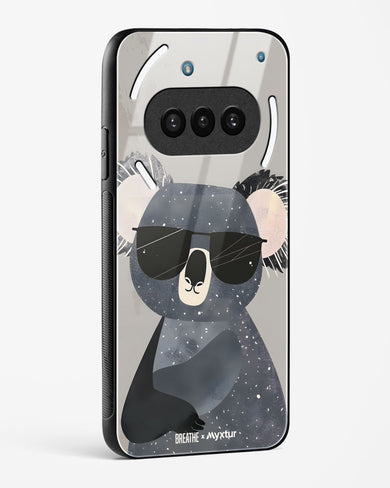 Over Koalified [BREATHE] Glass Case Phone Cover (Nothing)