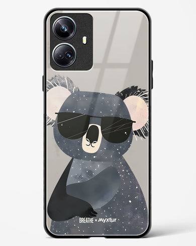 Over Koalified [BREATHE] Glass Case Phone Cover (Realme)