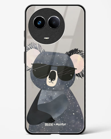 Over Koalified [BREATHE] Glass Case Phone Cover (Realme)