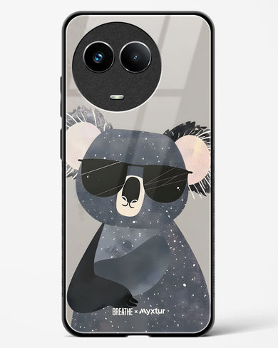 Over Koalified [BREATHE] Glass Case Phone Cover (Realme)