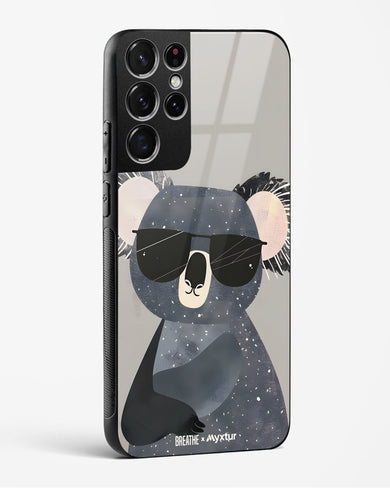 Over Koalified [BREATHE] Glass Case Phone Cover (Samsung)