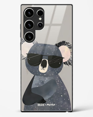 Over Koalified [BREATHE] Glass Case Phone Cover (Samsung)