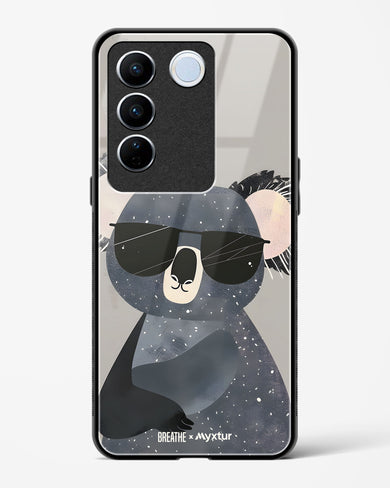 Over Koalified [BREATHE] Glass Case Phone Cover (Vivo)