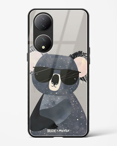 Over Koalified [BREATHE] Glass Case Phone Cover (Vivo)