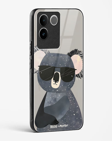 Over Koalified [BREATHE] Glass Case Phone Cover (Vivo)