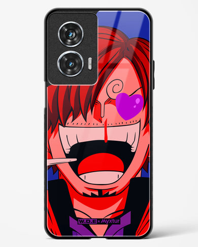Pirate Cook [WDE] Glass Case Phone Cover (Motorola)