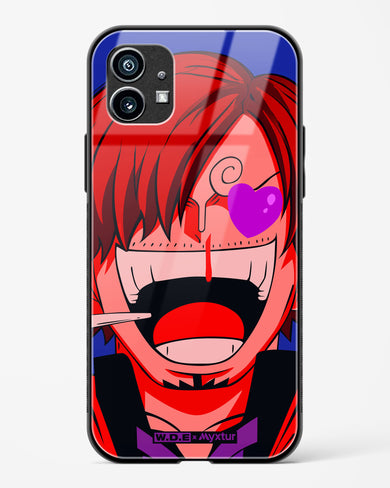 Pirate Cook [WDE] Glass Case Phone Cover (Nothing)