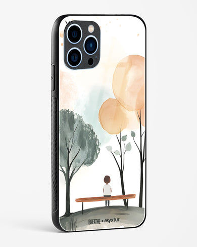 Quiet Grove [BREATHE] Glass Case Phone Cover (Apple)