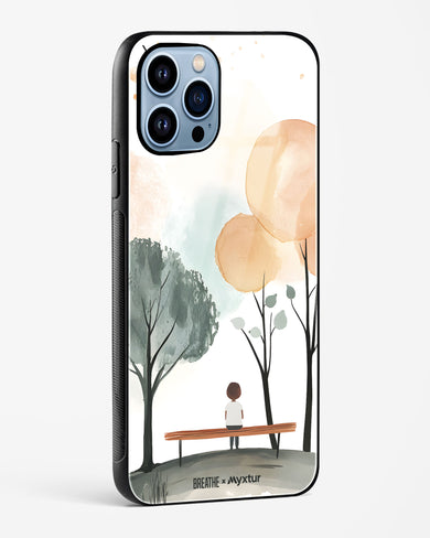 Quiet Grove [BREATHE] Glass Case Phone Cover (Apple)