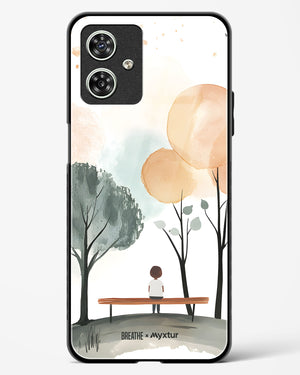 Quiet Grove [BREATHE] Glass Case Phone Cover (Motorola)