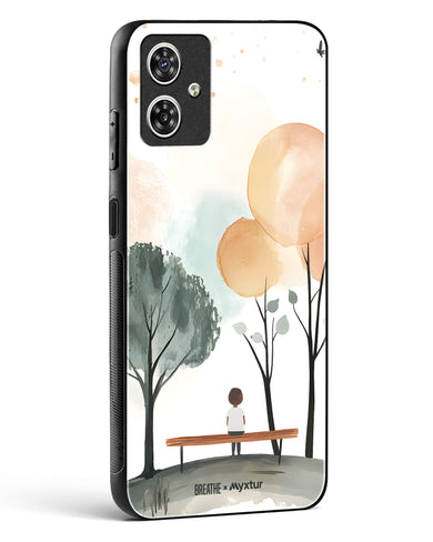 Quiet Grove [BREATHE] Glass Case Phone Cover (Motorola)