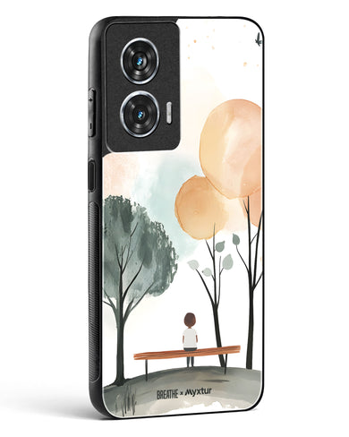 Quiet Grove [BREATHE] Glass Case Phone Cover (Motorola)
