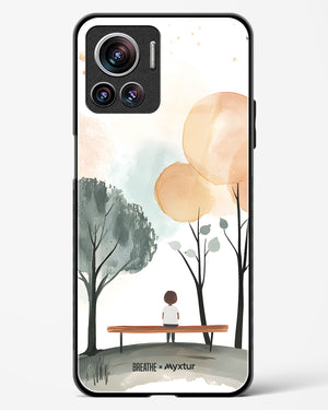 Quiet Grove [BREATHE] Glass Case Phone Cover (Motorola)