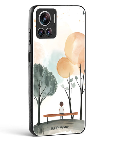 Quiet Grove [BREATHE] Glass Case Phone Cover (Motorola)
