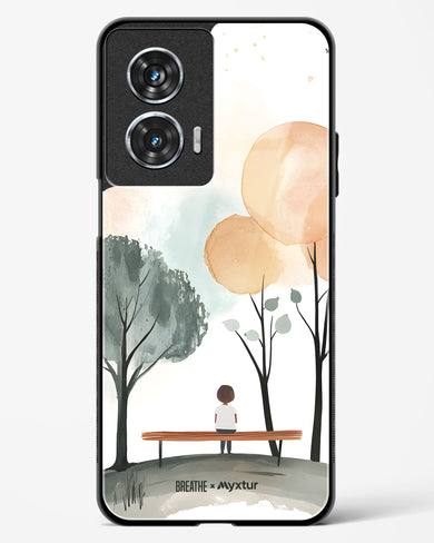 Quiet Grove [BREATHE] Glass Case Phone Cover (Motorola)