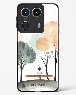 Quiet Grove [BREATHE] Glass Case Phone Cover (Motorola)
