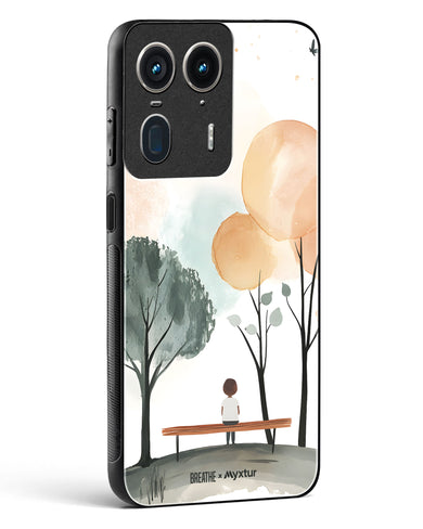 Quiet Grove [BREATHE] Glass Case Phone Cover (Motorola)