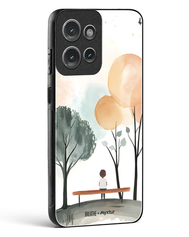 Quiet Grove [BREATHE] Glass Case Phone Cover (Motorola)