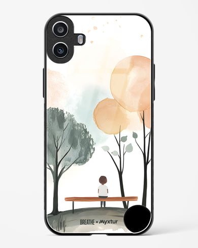 Quiet Grove [BREATHE] Glass Case Phone Cover (Nothing)