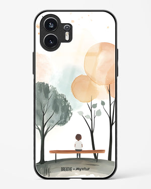 Quiet Grove [BREATHE] Glass Case Phone Cover (Nothing)