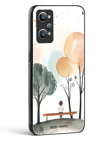 Quiet Grove [BREATHE] Glass Case Phone Cover (Realme)