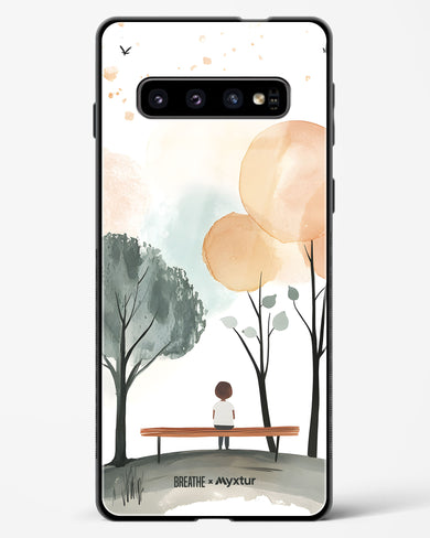 Quiet Grove [BREATHE] Glass Case Phone Cover (Samsung)