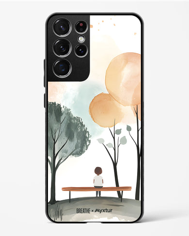 Quiet Grove [BREATHE] Glass Case Phone Cover (Samsung)