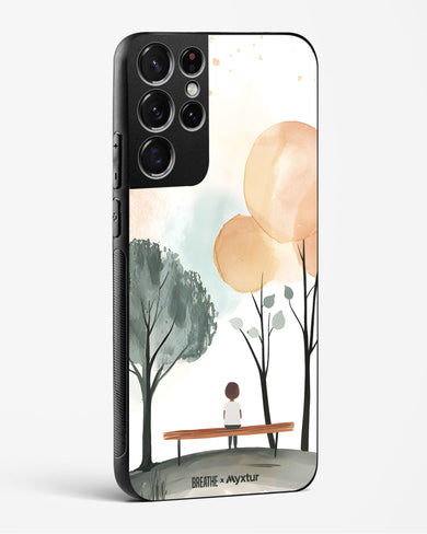 Quiet Grove [BREATHE] Glass Case Phone Cover (Samsung)
