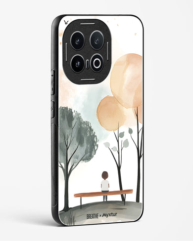 Quiet Grove [BREATHE] Glass Case Phone Cover (Vivo)