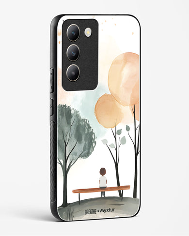Quiet Grove [BREATHE] Glass Case Phone Cover (Vivo)