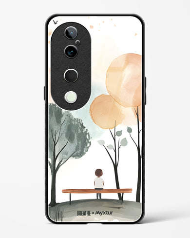 Quiet Grove [BREATHE] Glass Case Phone Cover (Vivo)