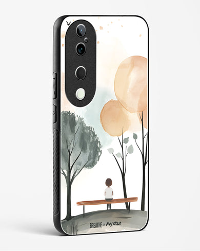 Quiet Grove [BREATHE] Glass Case Phone Cover (Vivo)