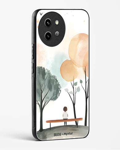 Quiet Grove [BREATHE] Glass Case Phone Cover (Vivo)