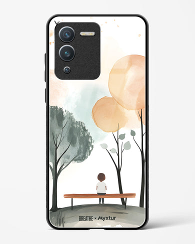 Quiet Grove [BREATHE] Glass Case Phone Cover (Vivo)