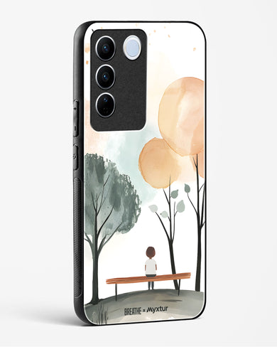 Quiet Grove [BREATHE] Glass Case Phone Cover (Vivo)