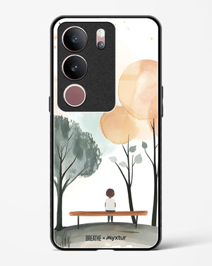 Quiet Grove [BREATHE] Glass Case Phone Cover (Vivo)