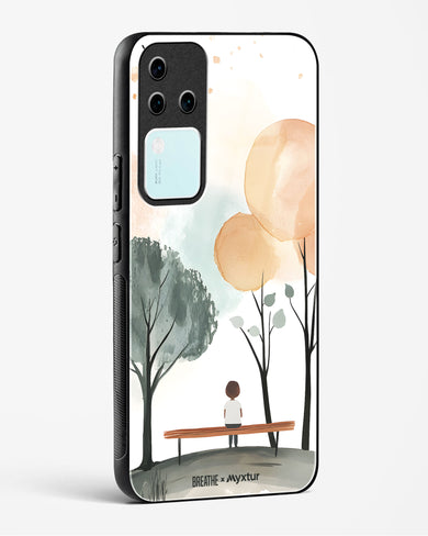 Quiet Grove [BREATHE] Glass Case Phone Cover (Vivo)