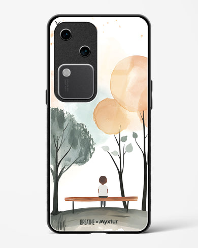 Quiet Grove [BREATHE] Glass Case Phone Cover (Vivo)