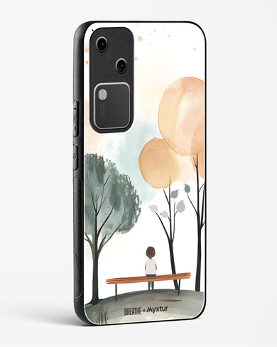 Quiet Grove [BREATHE] Glass Case Phone Cover (Vivo)