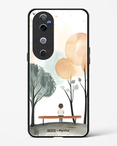 Quiet Grove [BREATHE] Glass Case Phone Cover (Vivo)