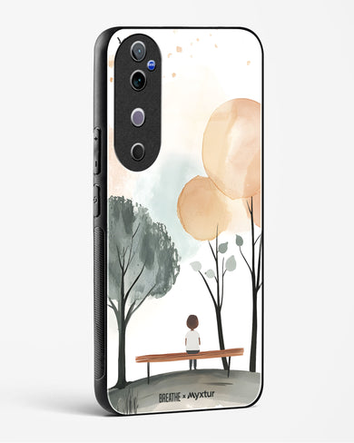 Quiet Grove [BREATHE] Glass Case Phone Cover (Vivo)