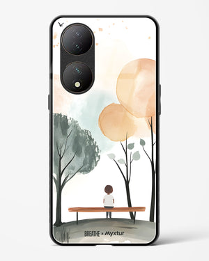 Quiet Grove [BREATHE] Glass Case Phone Cover (Vivo)